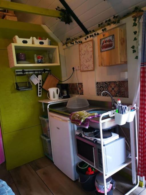 Trekkershut - Tiny House - Hikers Cottage Wijster Zewnętrze zdjęcie